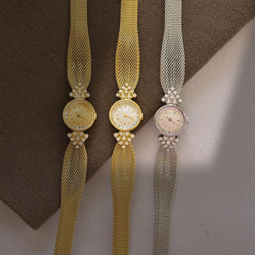 Elegant Vintage Ladies Diamond Watches