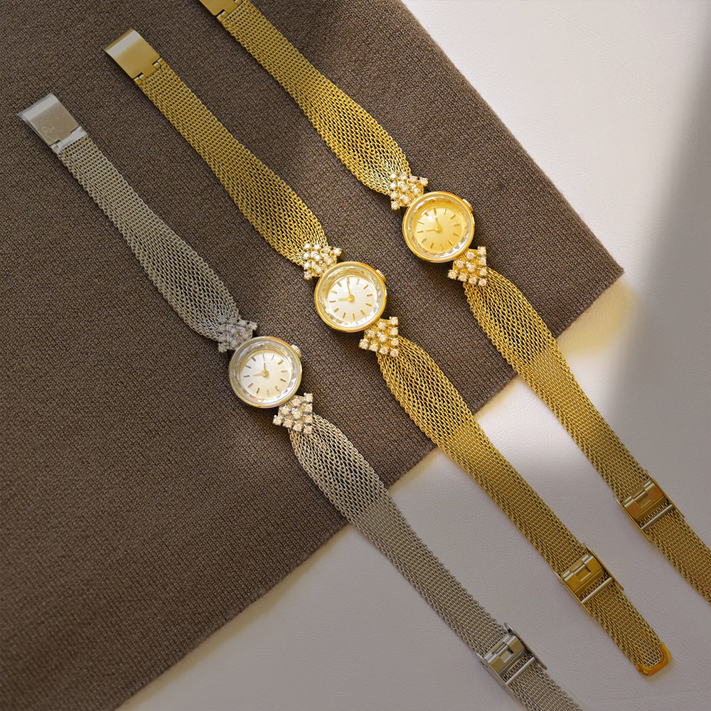 Elegant Vintage Ladies Diamond Watches