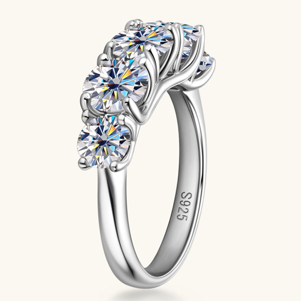 Moissanite Engagement Rings Wedding Band  Lab Created Diamond