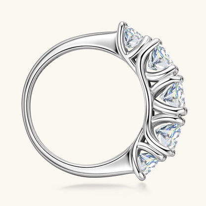 Moissanite Engagement Rings Wedding Band  Lab Created Diamond