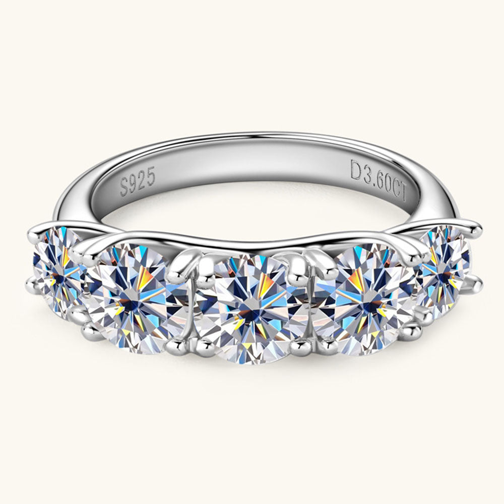 Moissanite Engagement Rings Wedding Band  Lab Created Diamond